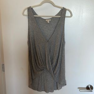 Grey tank top - urban outfitters
